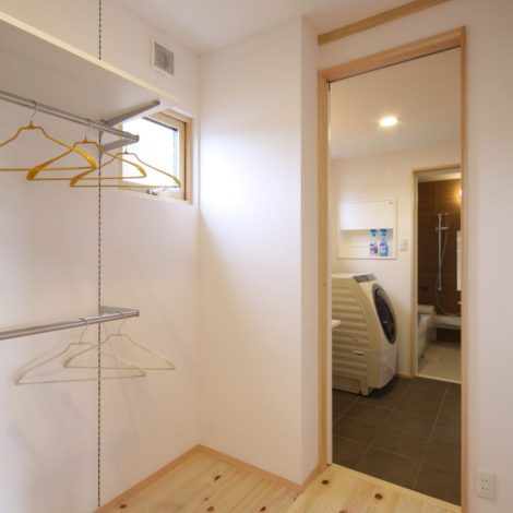こだわりの家事動線で快適なお住まい