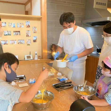 親子で楽しむパティシエと作るクレープ教室　開催しました