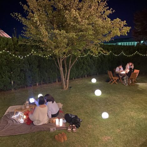 夜のHAGUMI見学会　Nightピクニック　開催しました